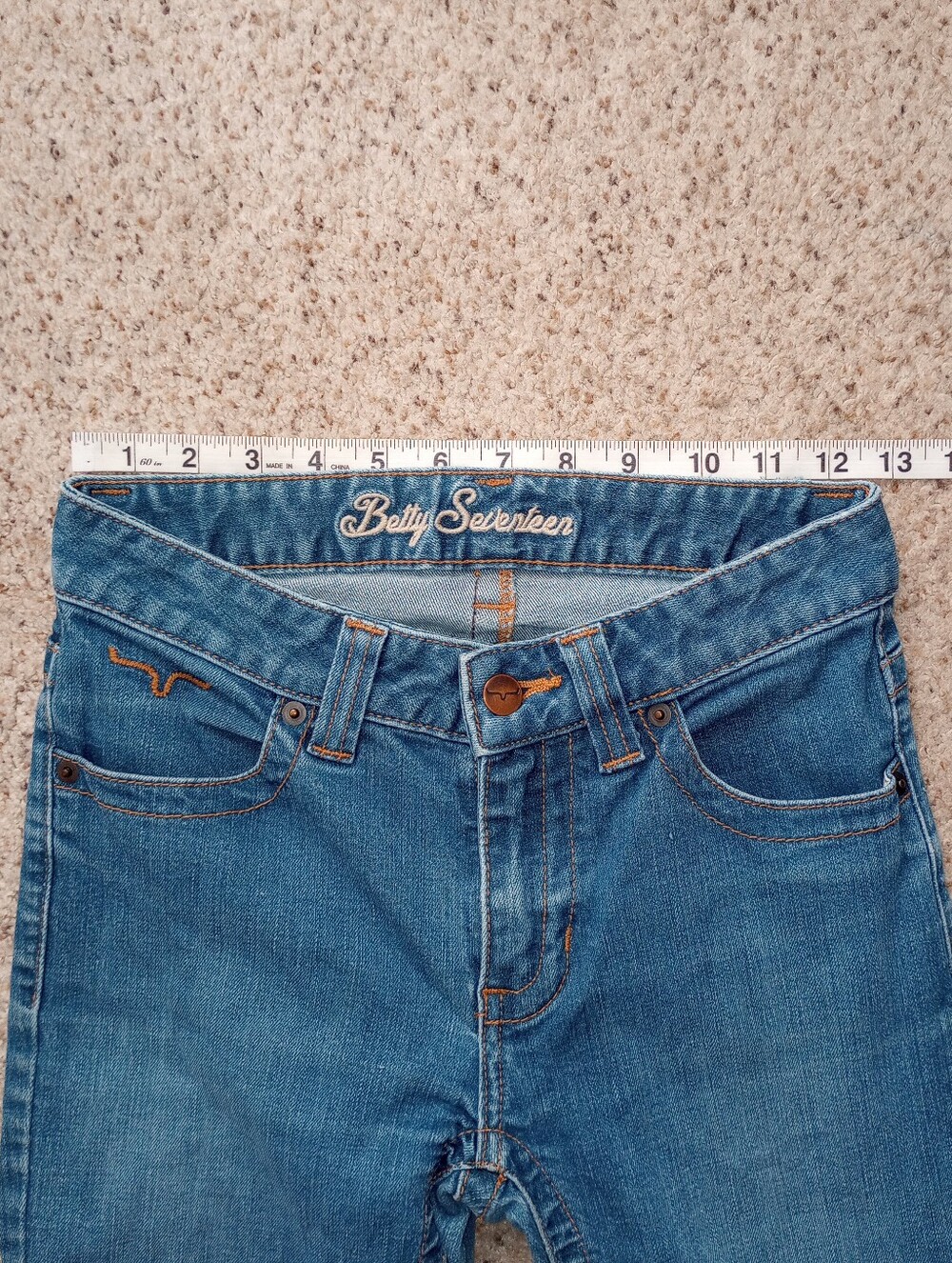 Kimes Ranch Betty Seventeen Jeans Size 0/32 Cowgirl Western Country Rodeo - Picture 5 of 12